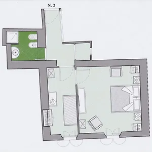 3* מלון Gregoriana
